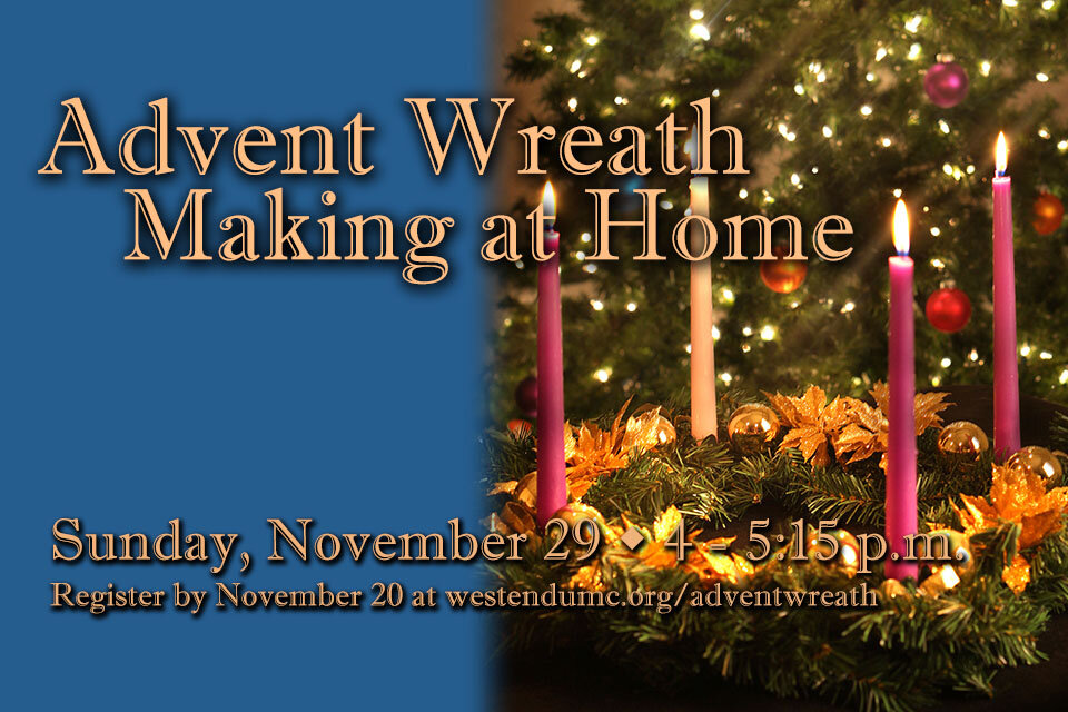 advent wreath making at home 2020 website