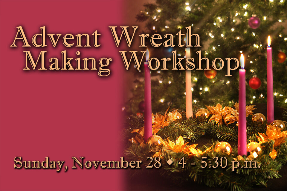 advent wreath making workshop 2021 web